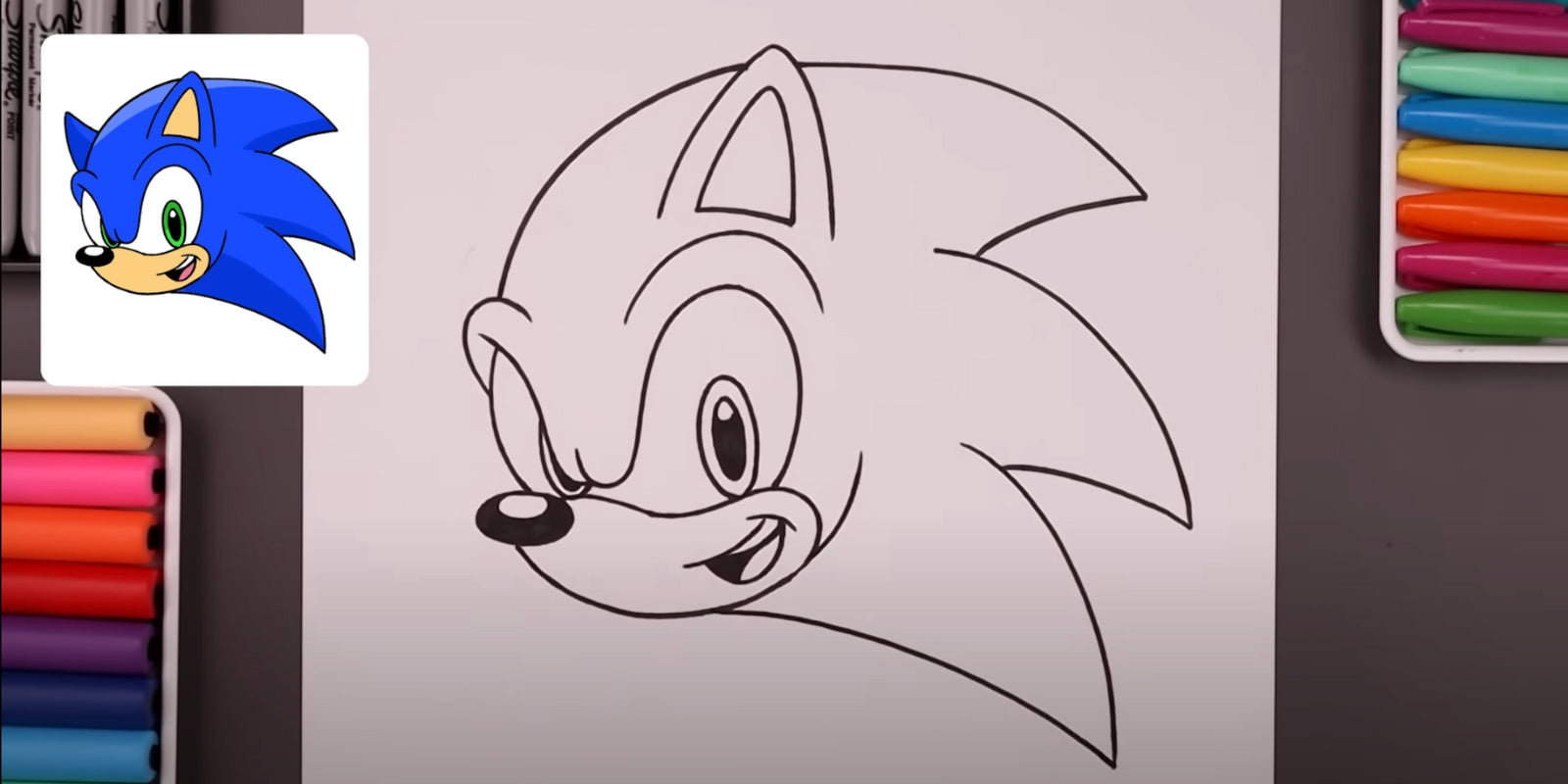 Sonic the Hedgehog Kleurplaten en Tekenen