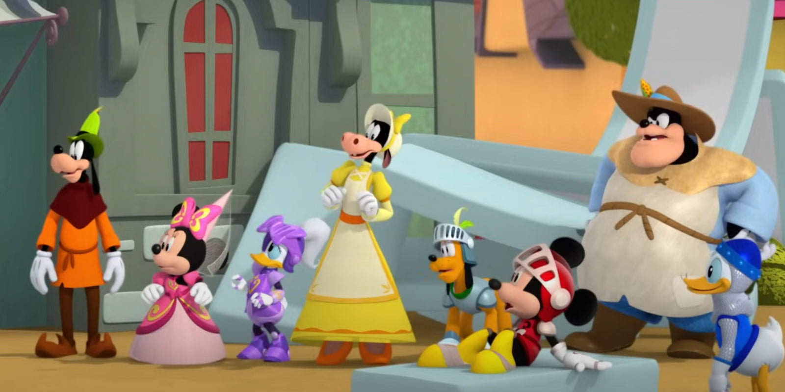 Hoe heten de figuren van Minnie Mouse?