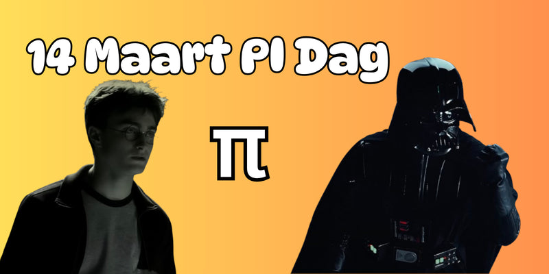 Vier Pi Dag met Star Wars en Harry Potter Merchandise