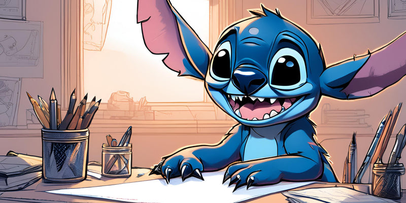 Hoe Stitch te Tekenen?