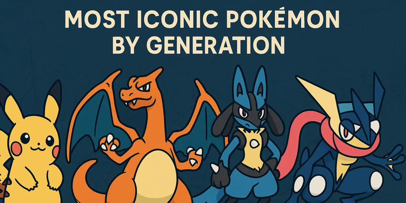 Most Iconic Pokémon by Generation – From Kanto to Paldea