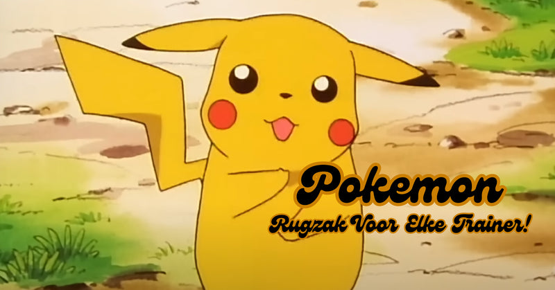 Pokemon rugzakken voor elke trainer