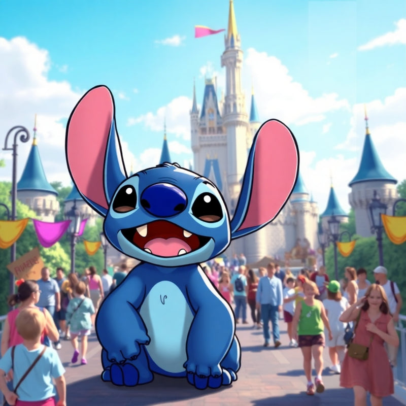 Where can I meet Stitch in the Disney parks?
