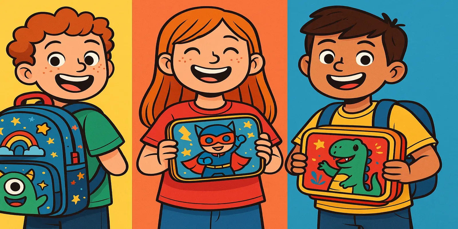 School Supplies with Character – For Fans of Games and Movies