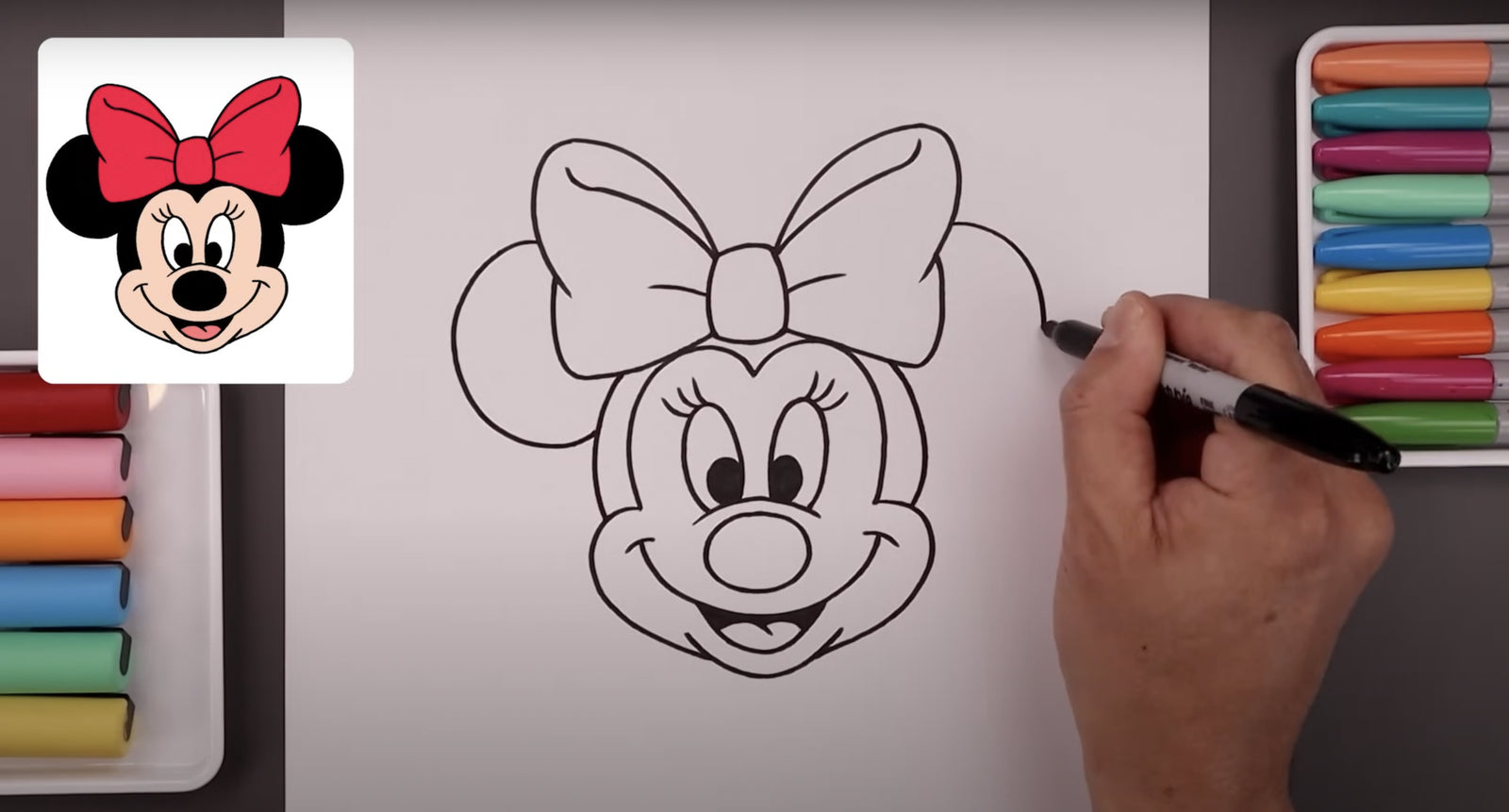 Minnie Mouse Coloring Pages and Drawing