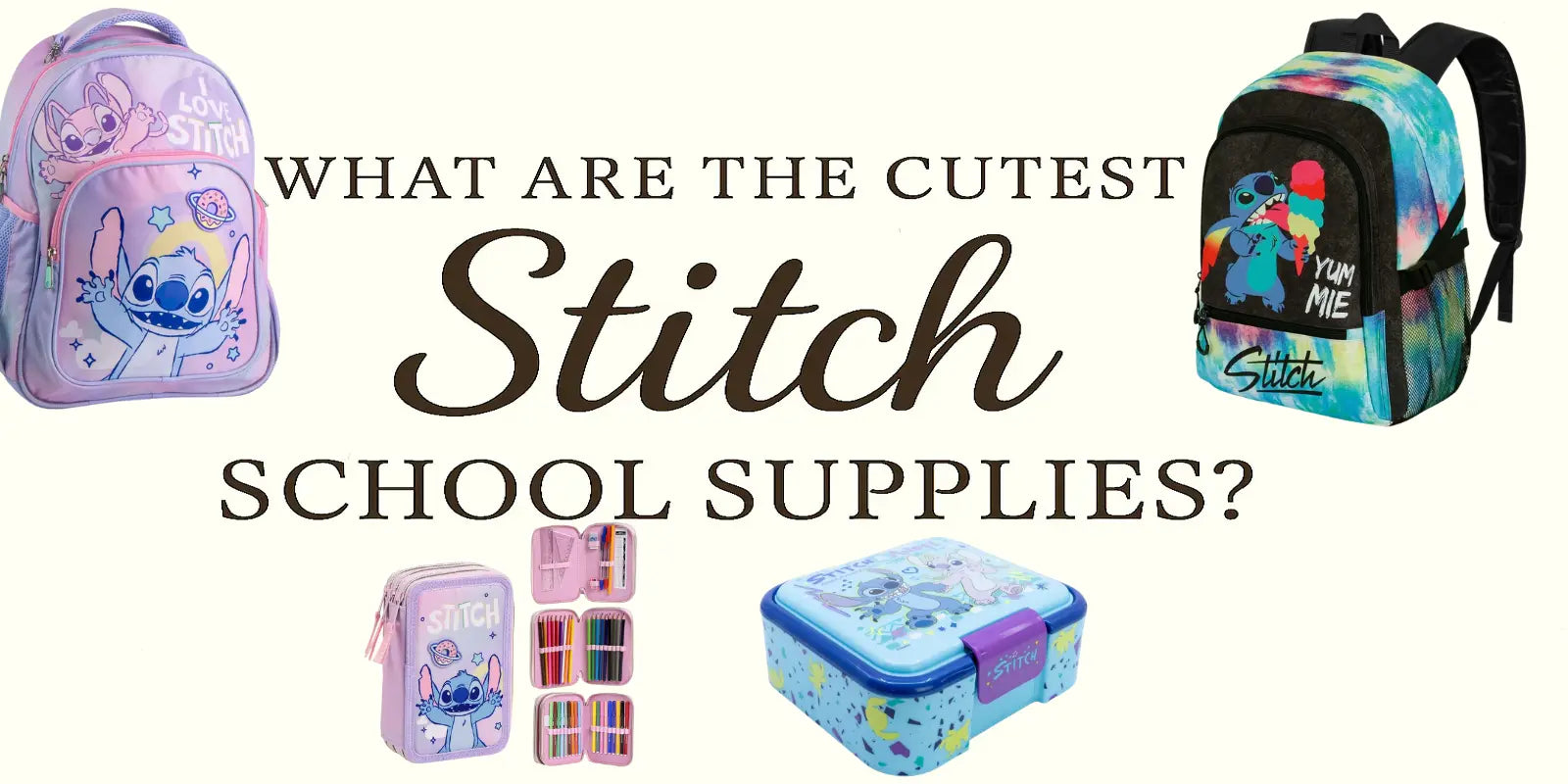 Welke Stitch schoolspullen zijn er? De leukste items voor jonge fans