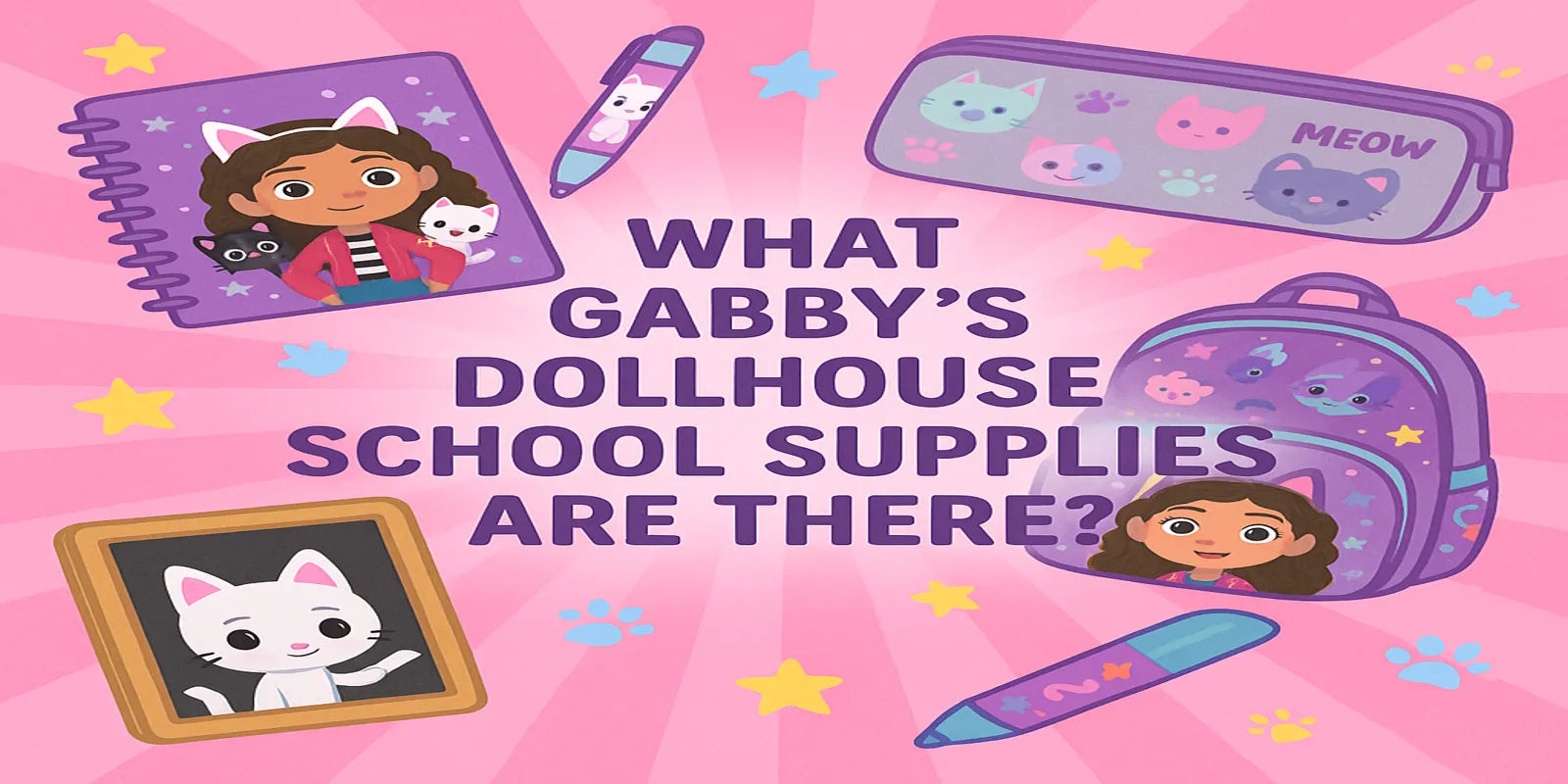 Gabby’s Dollhouse Schulartikel: Rucksäcke, Mäppchen und mehr entdecken