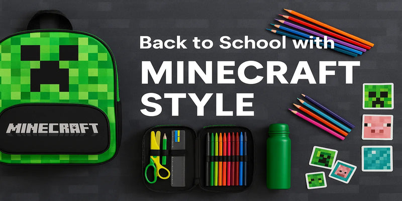 Buy Minecraft School Supplies – Top Backpacks, Cases and Gift Ideas