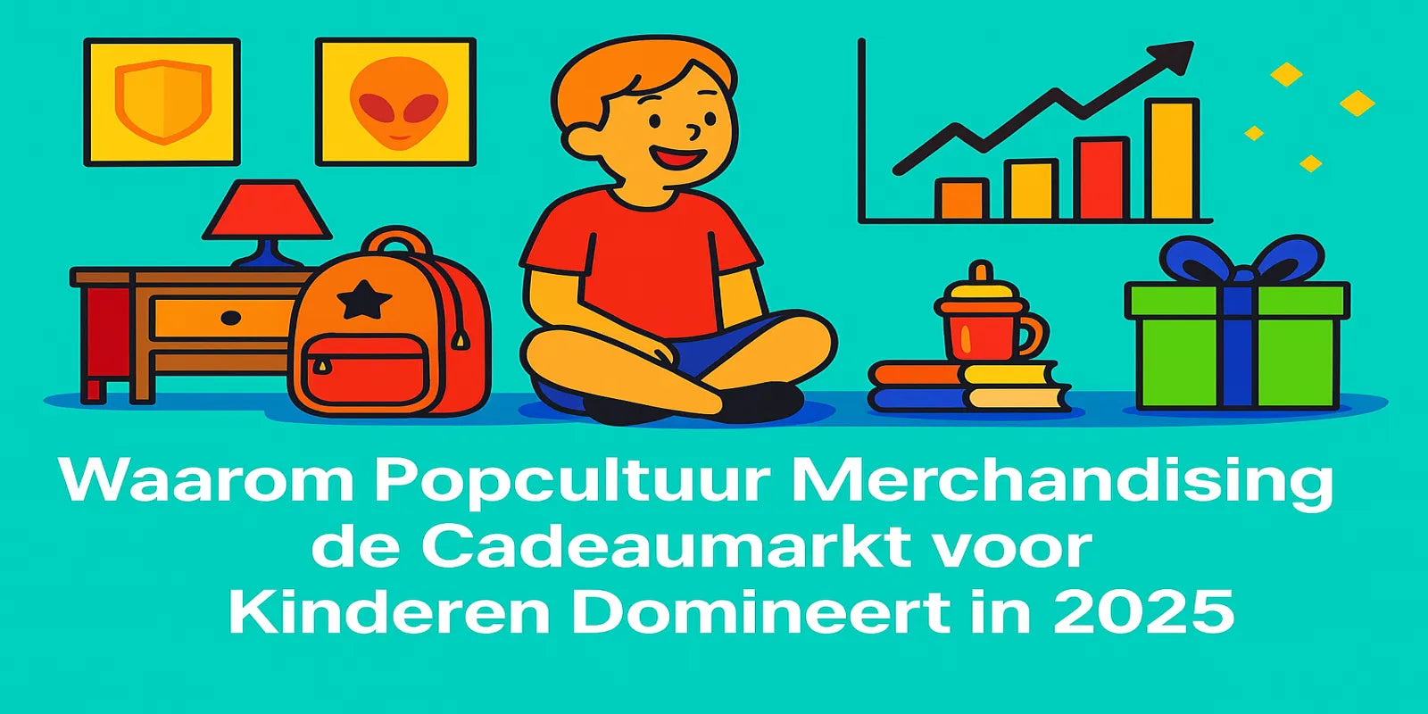 Waarom Popcultuur Merchandising de Cadeaumarkt voor Kinderen Domineert in 2025