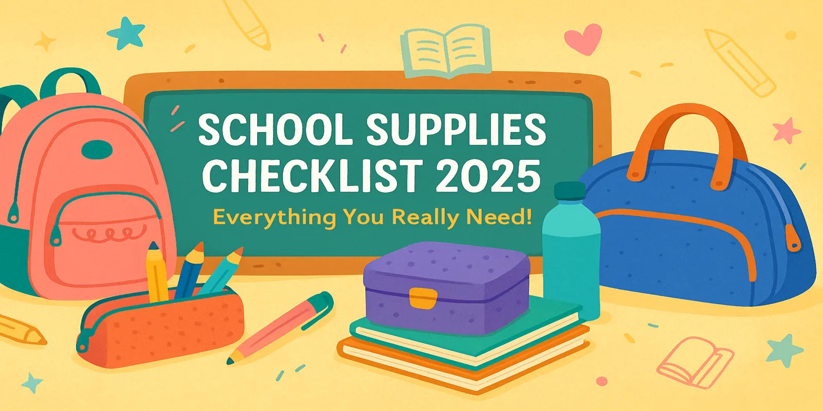 School Supplies Checklist 2025 – Everything You Really Need