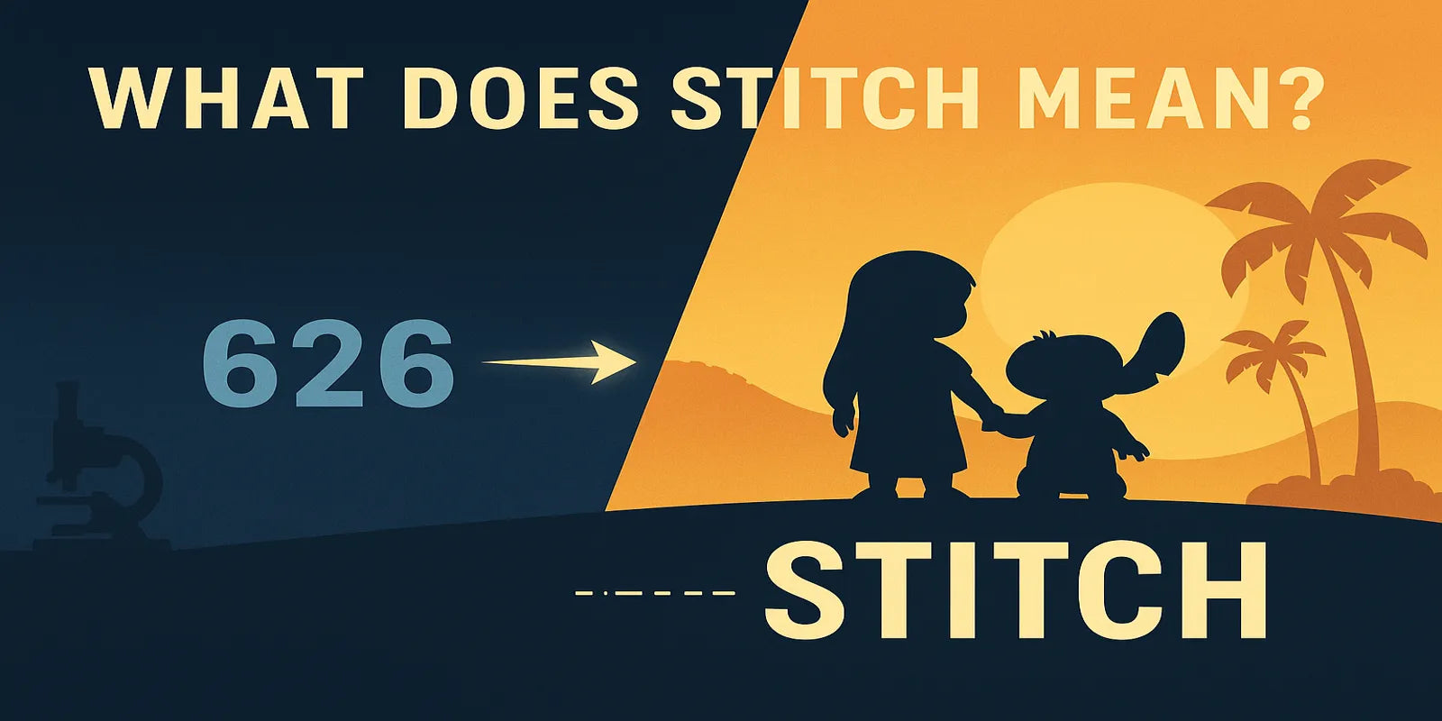 Was bedeutet Stitch wirklich? Alles über seinen Namen und Experiment 626