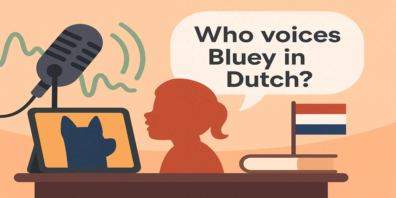Wie spreekt Bluey in het Nederlands in? Alles over de stemmen achter de serie