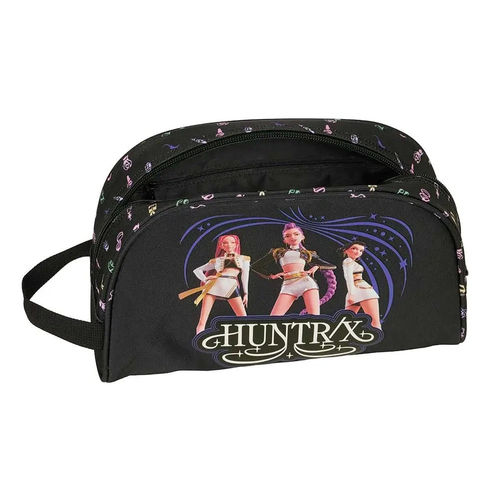 Kpop Demon Hunters Huntrix toilettas zwart detail