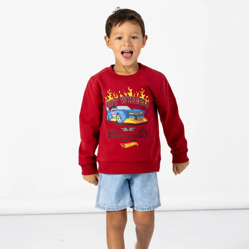 Hot Wheels sweater achterkant