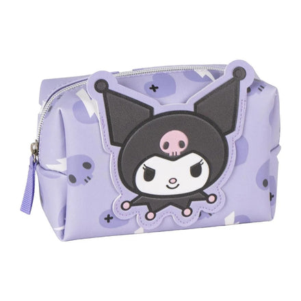 Hello Kitty Kuromi Toilettas Meisjes - Lila met Ritssluiting