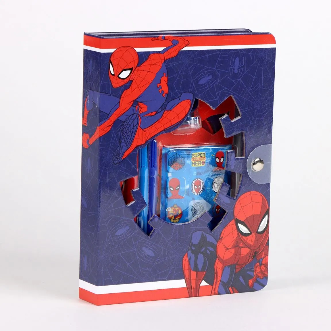 Marvel Spiderman activiteitenboek voorkant