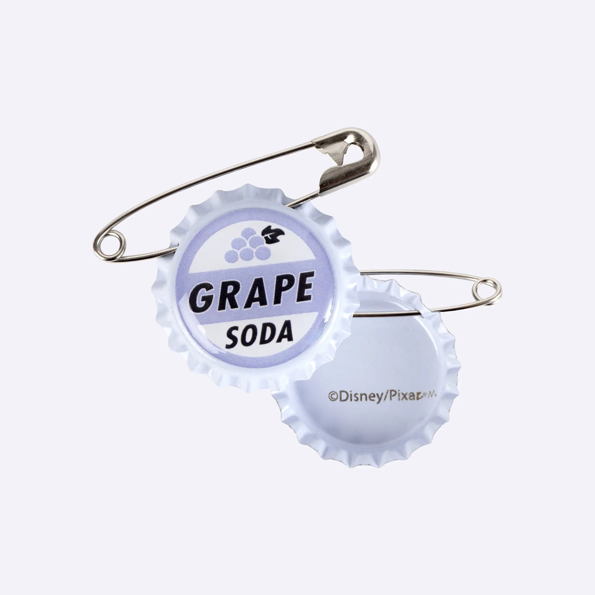 Grape Soda speld voor- en achterkant