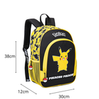 Pokémon Rugzak met Pikachu – Zwart & Geel – 2 Vakken – Officieel Gelicenseerd – Schooltas voor Jongens en Meisjes