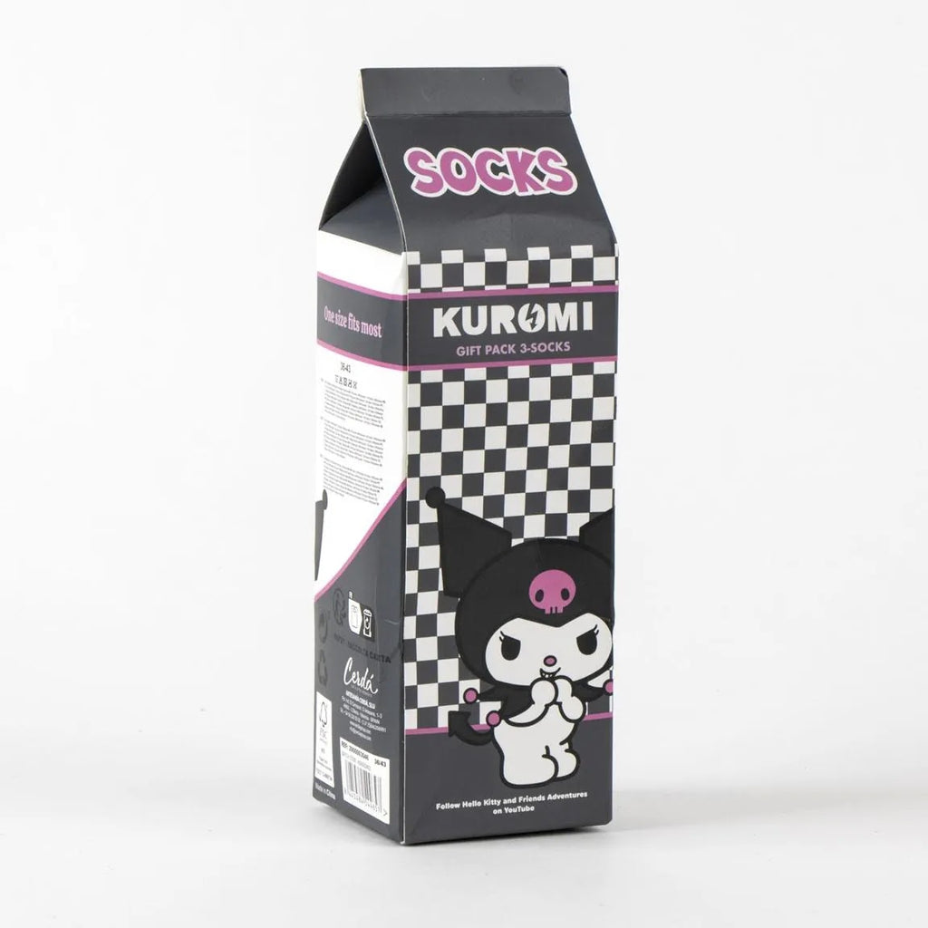 Hello Kitty Kuromi Sokken detail