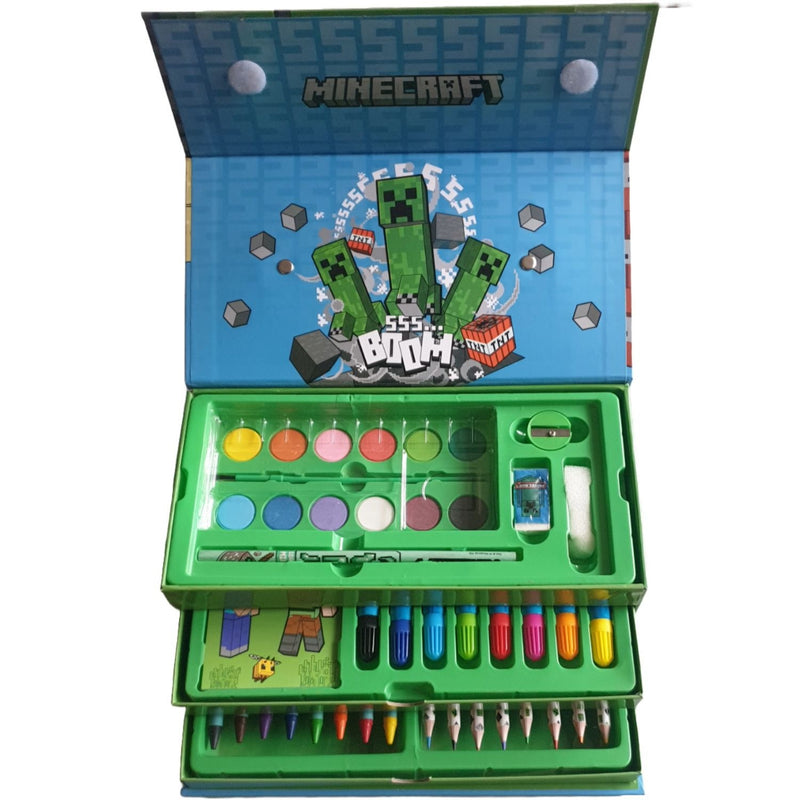 Minecraft Tekendoos Jongens Tekenen Meisjes Knutselen - 44 Pieces