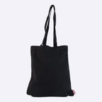 Achterkant van de zwarte shopper