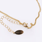 karabijnsluiting met verlengkettinkje