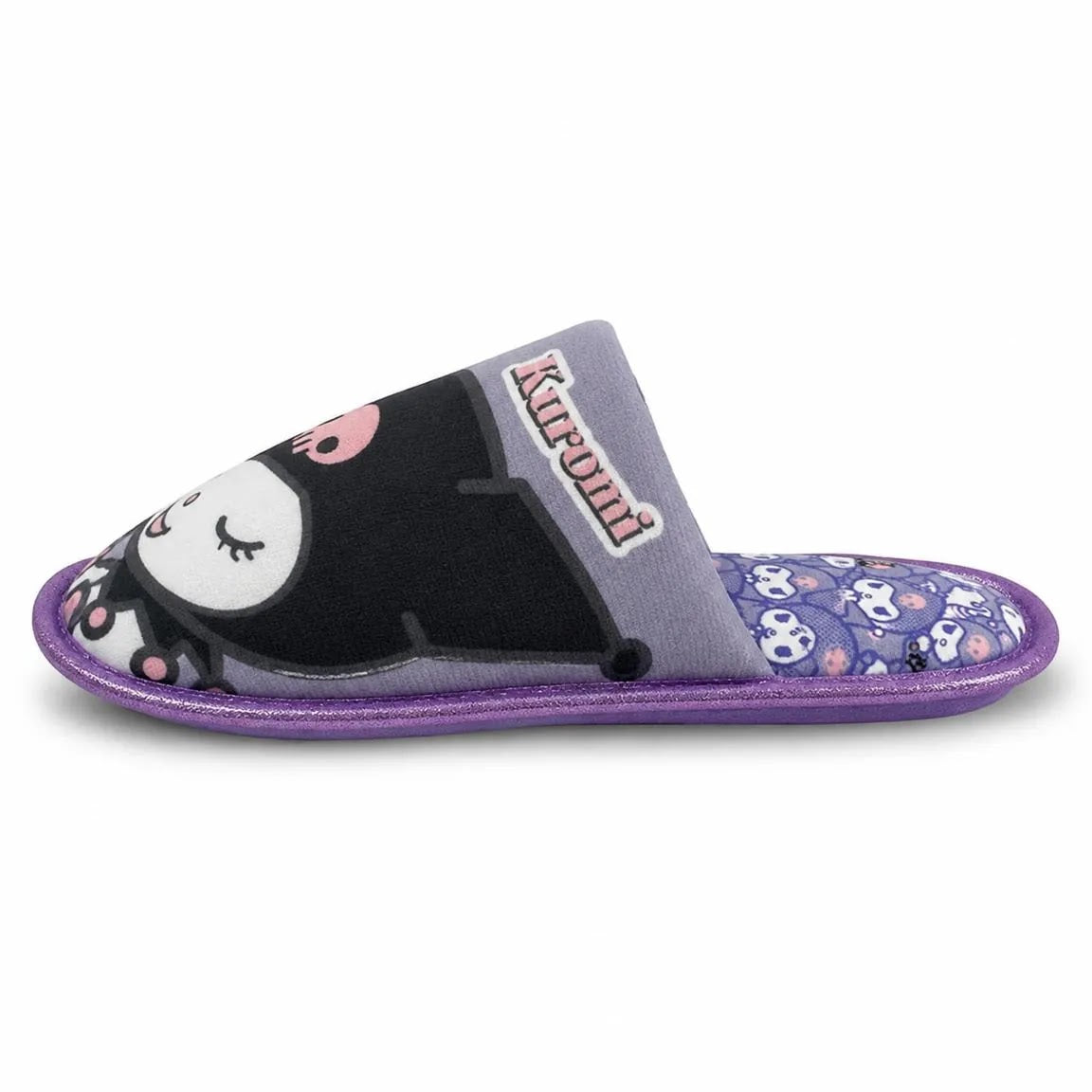 Kuromi pantoffel andere zijkant