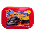 Hot Wheels Let's Race broodtrommel rood en geel