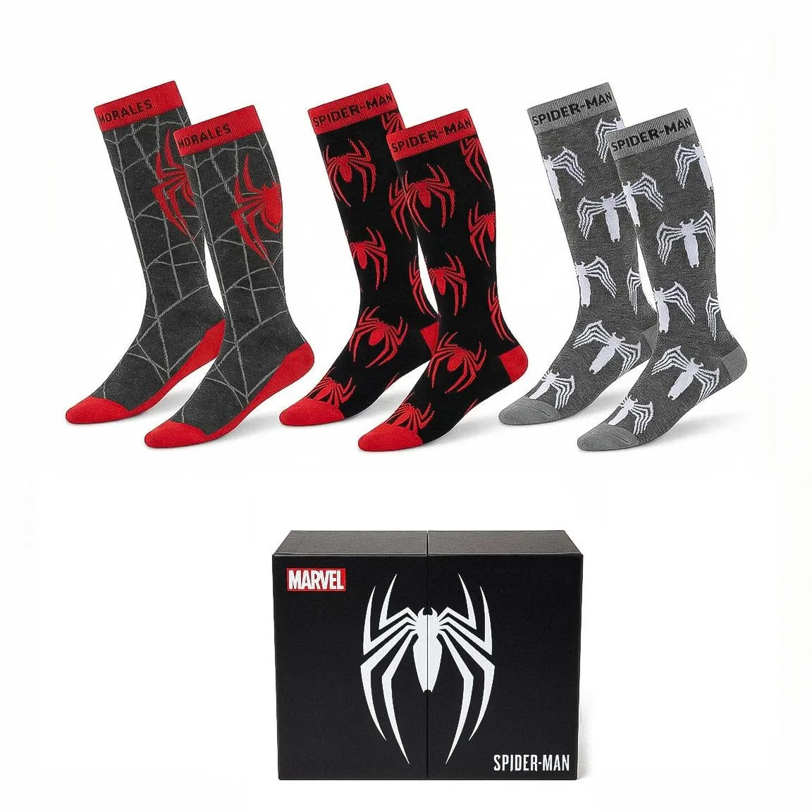 Marvel Spiderman Sokken Cadeauset 3 Paar