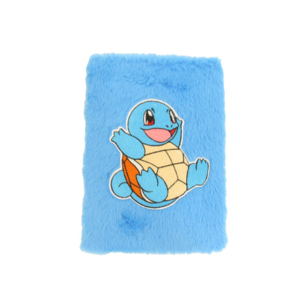 Pokémon Pluche Notitieboek Squirtle Blauw 160 Gelinieerde Pagina's