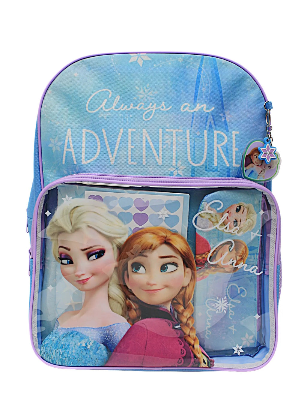 Disney Frozen schoolset rugzak met schrijfwaren voorkant