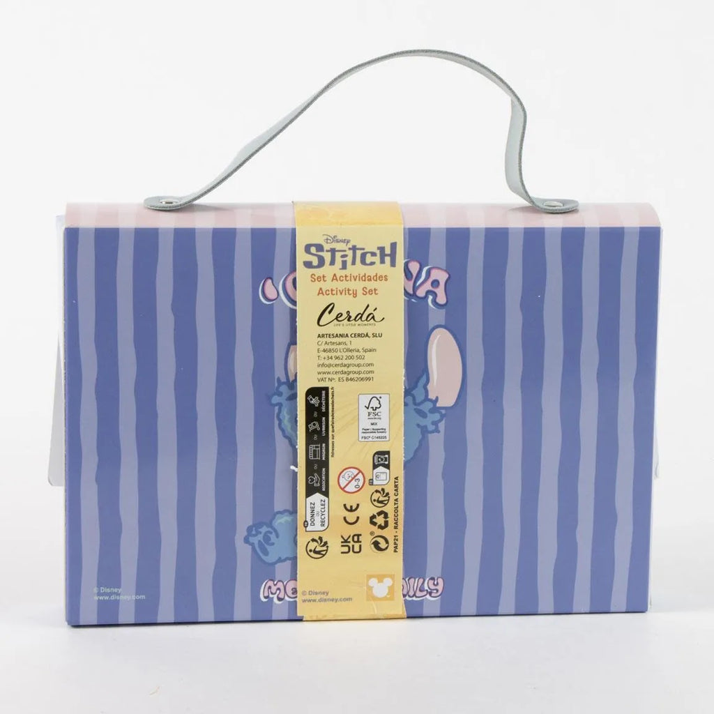 Disney Stitch en Angel knutselset achterkant