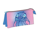 Disney Stitch etui 3 vakken voorkant