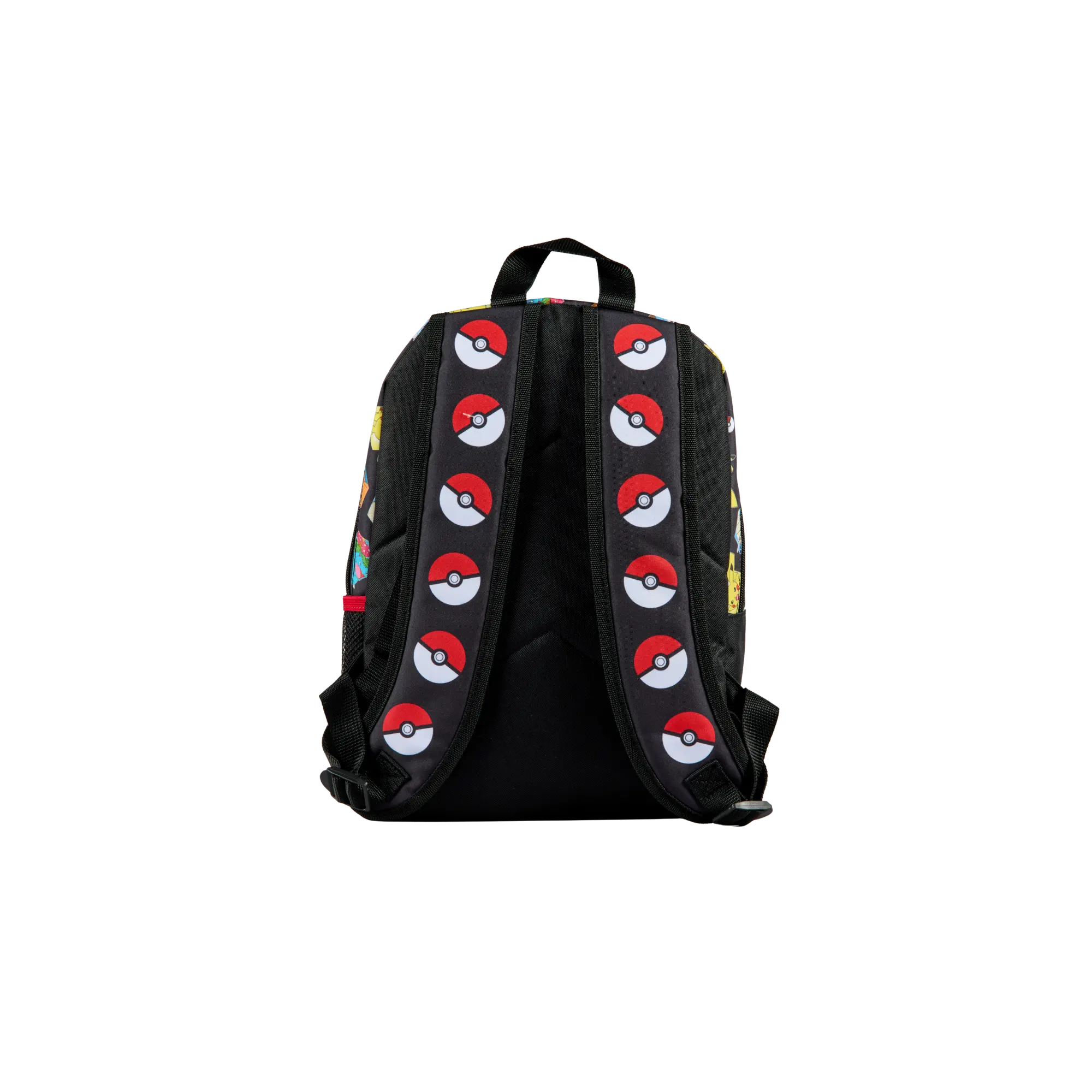 Pokemon Rugzak 38cm - achterkant met Pokeball-print