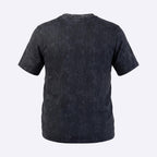 Punisher T-shirt achterkant effen grijs