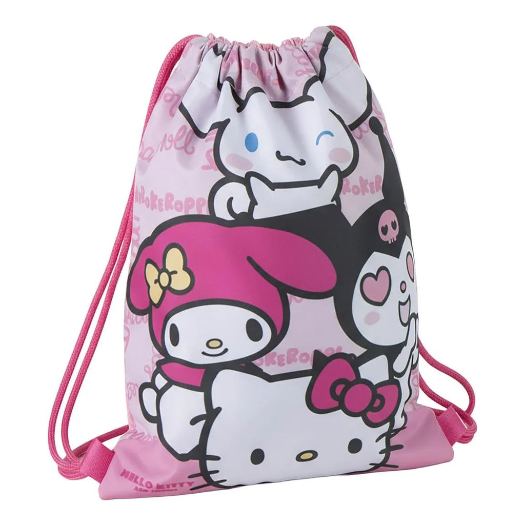 Hello Kitty and Friends zwemtas gymtas meisjes roze voorkant