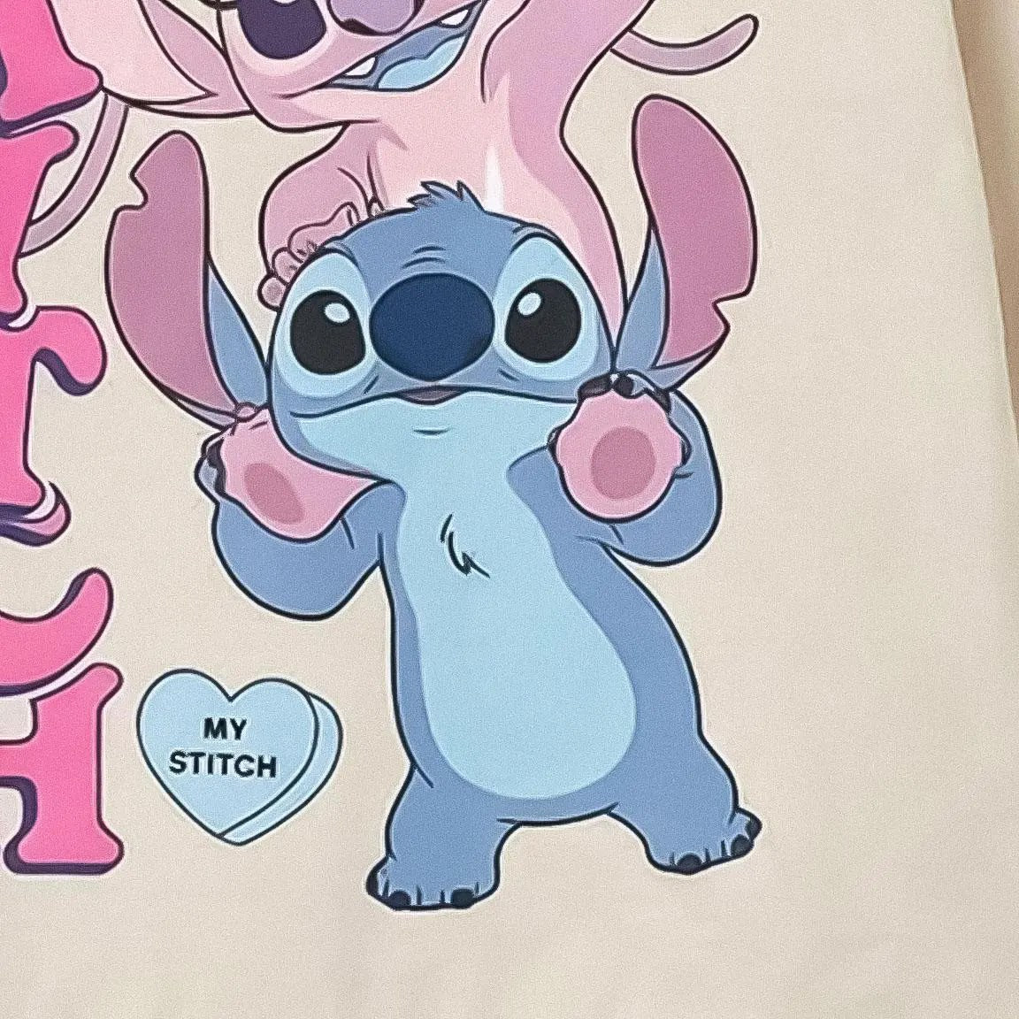 Detail Stitch met My Stitch hartje