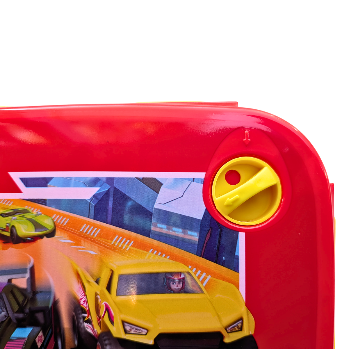 Hot Wheels broodtrommel detail ventiel
