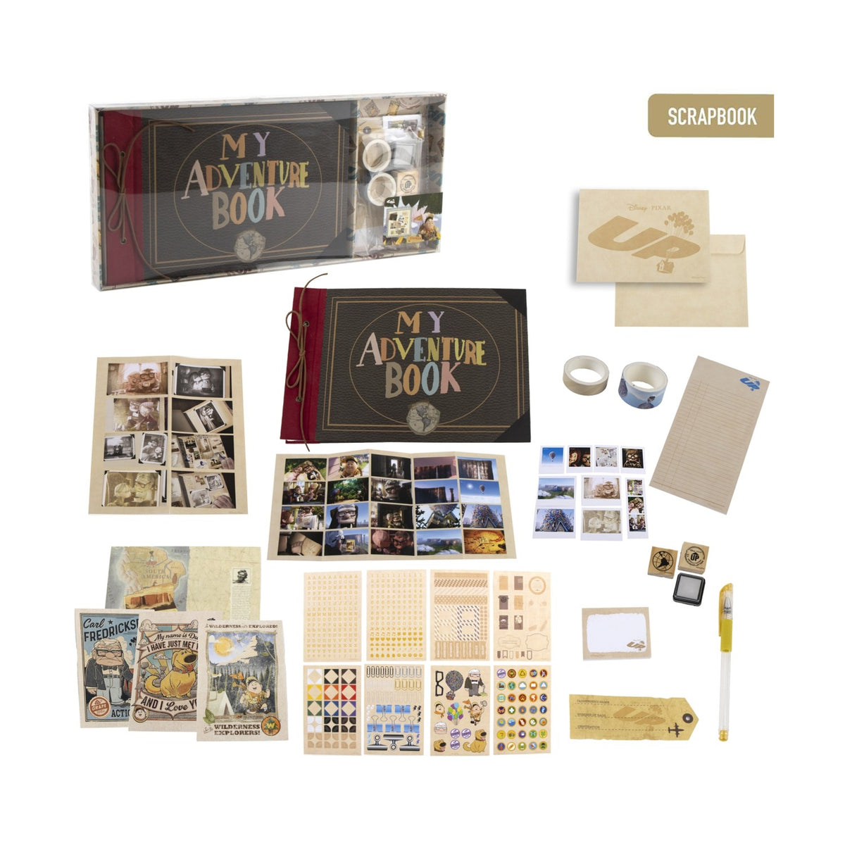 Disney Pixar Up My Adventure Book scrapbook knutselpakket