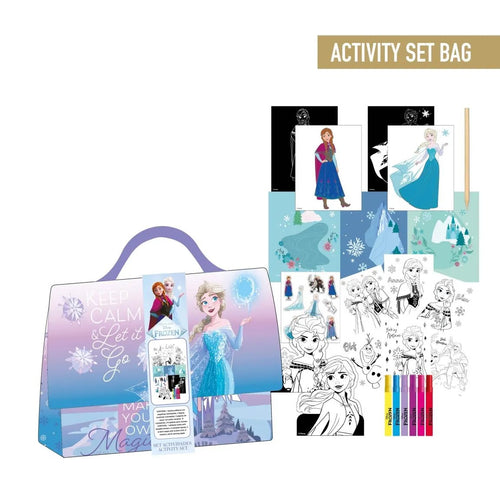 Disney Frozen activiteitenset in tas overzicht