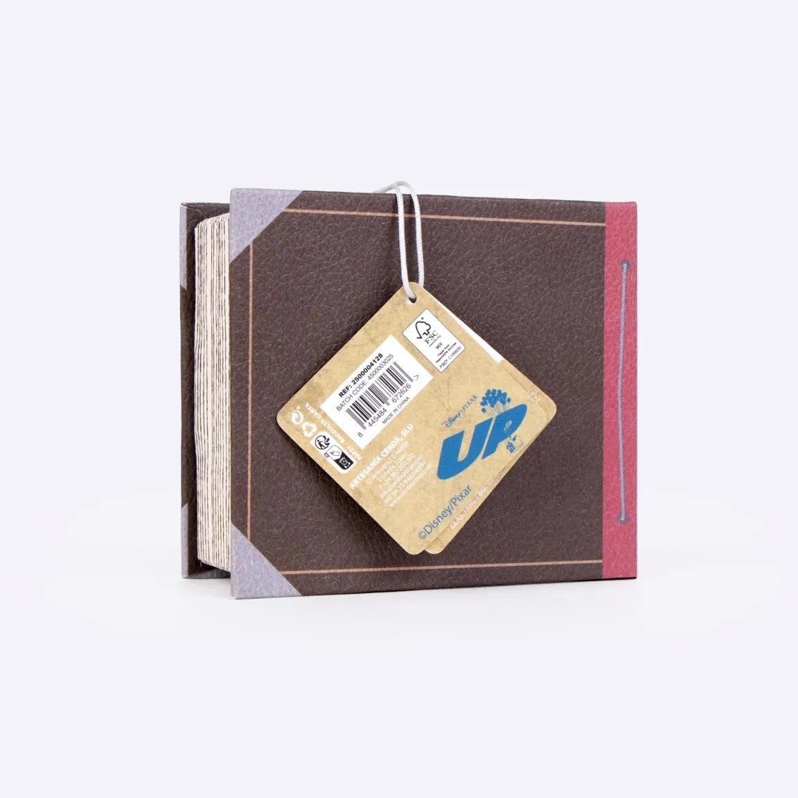 achterkant cadeaudoosje met label