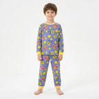 Kind in SpongeBob pyjama vooraanzicht