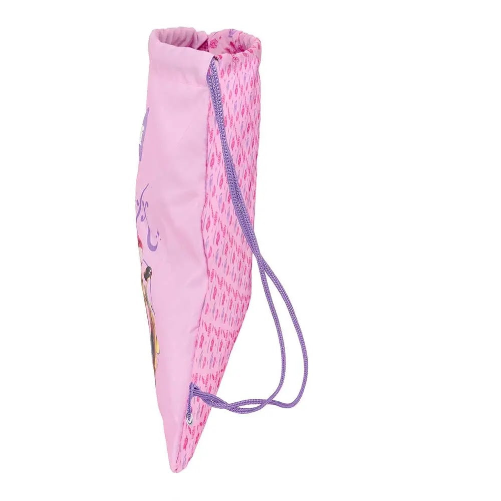 Kpop Demon Hunters Huntrix gymtas roze detail