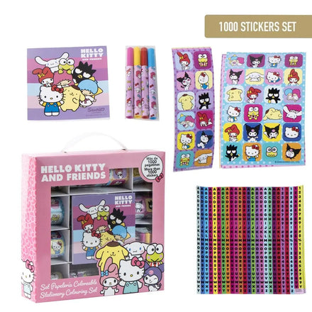 Hello Kitty & Friends Stickerset Meisjes - 1000 Stickers