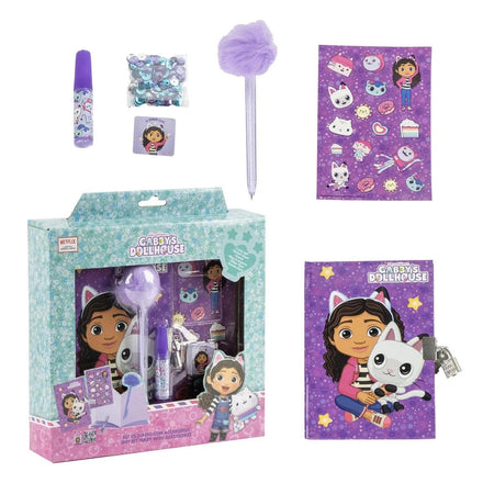 Gabby's Poppenhuis Dagboekset met Slot, Pen en Accessoires