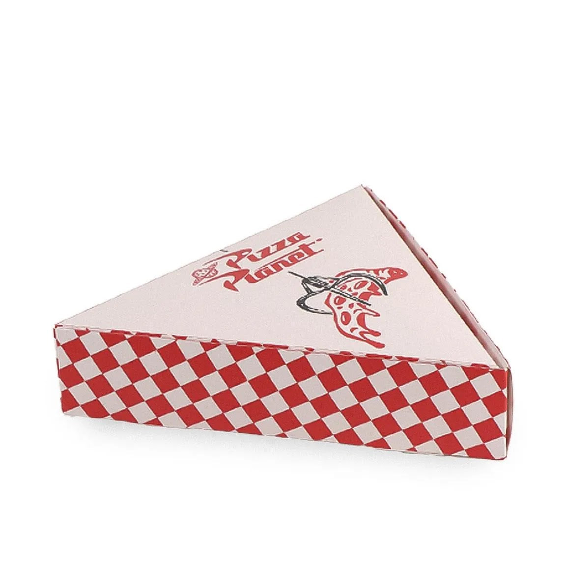 Toy Story Pizza Planet cadeauverpakking in pizzapunt vorm