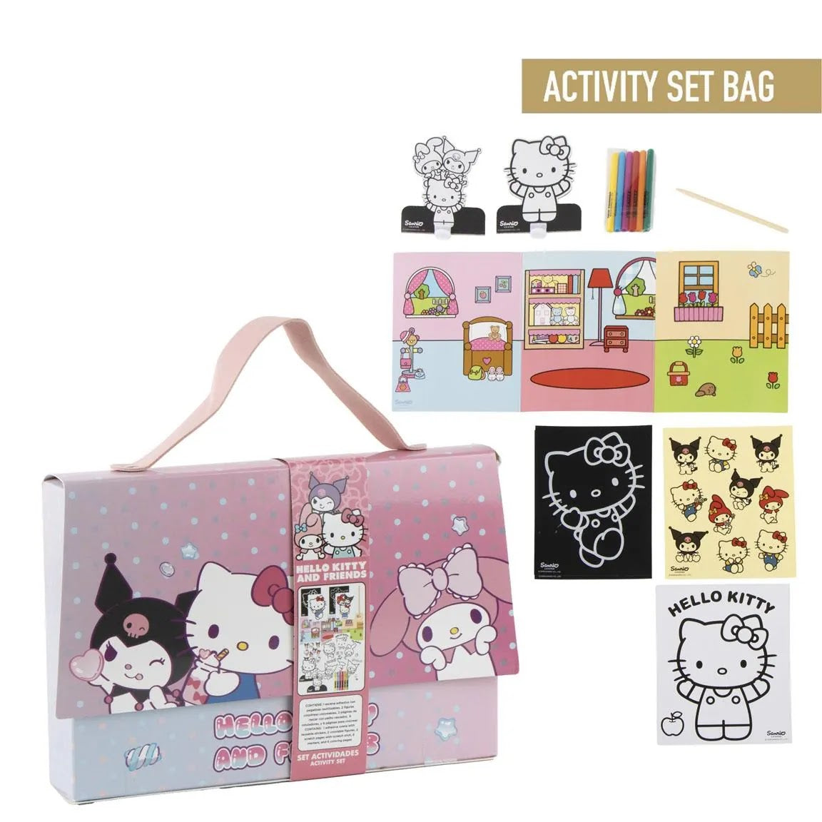 Hello Kitty and Friends knutselset compleet