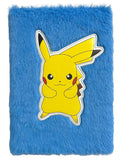 Pokémon Pikachu pluche notitieboek blauw