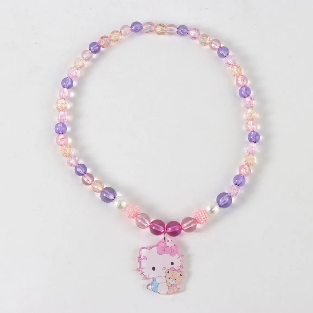 Kralenketting met Hello Kitty hanger