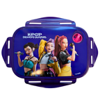 KPop Demon Hunters lunchbox vooraanzicht met kliksluitingen
